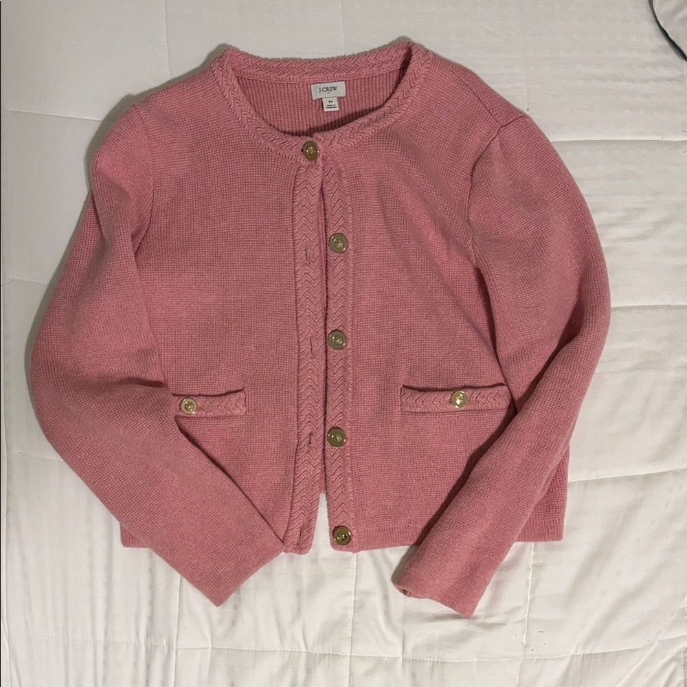 J. Crew Rose Lady Cardigan
